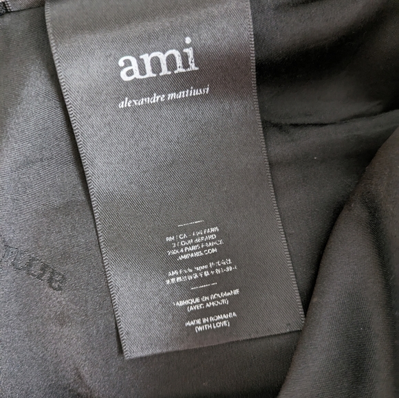 AMI PARIS Gingham Midi Skirt - Picture 9 of 12